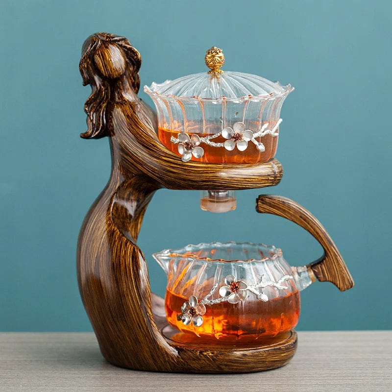 Moder Jord Blomma Te Infuser Set | Veska Brun