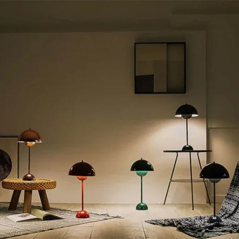 Modern Bordslampa Svamp | Veska
