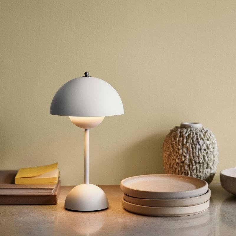 Modern Bordslampa Svamp | Veska