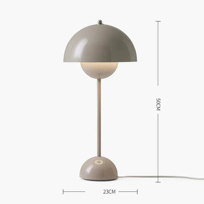 Modern bordslampa | Veska Large (trådad) Grå