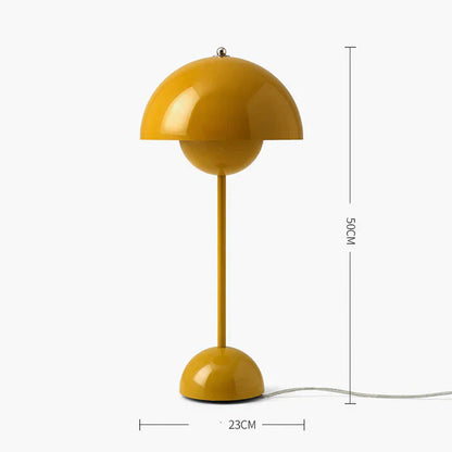 Modern bordslampa | Veska Large (trådad) Gul