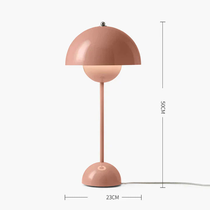 Modern bordslampa | Veska Large (trådad) Rosa