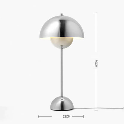 Modern bordslampa | Veska Large (trådad) Silver