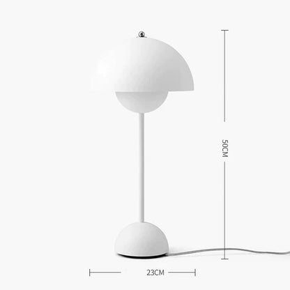 Modern bordslampa | Veska Large (trådad) Vit