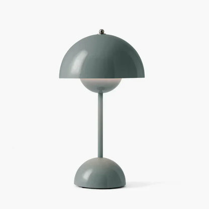 Modern bordslampa | Veska Liten (trådlös) Stenblå