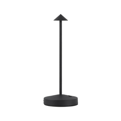 Modern Enkelhet Triangel Kon Rund Akryl Cylindern Järn LED Bordslampa för Vardagsrummet | Veska