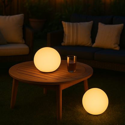 Modern, färgglad bordslampa utan sladd | Veska