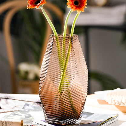 Modern geometrisk stil glas vas | Veska