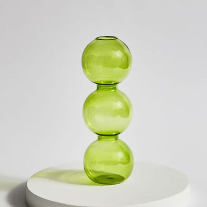 Modern Glasljushållare-Lime | Veska 3-nivå (boll)