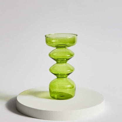 Modern Glasljushållare-Lime | Veska 4-tiers (antik)