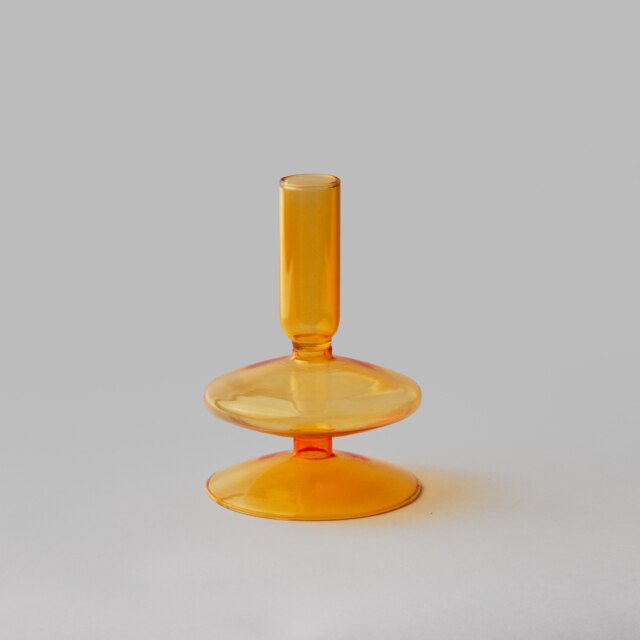 Modern Glasljushållare-Orange | Veska 1-nivå