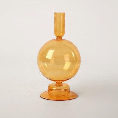 Modern Glasljushållare-Orange | Veska