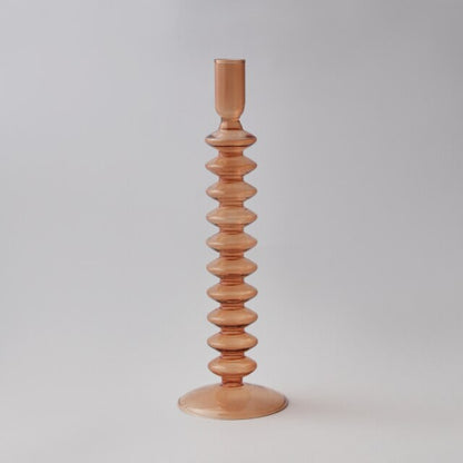 Modern Glasljusstake-Brun | Veska 10-lagers