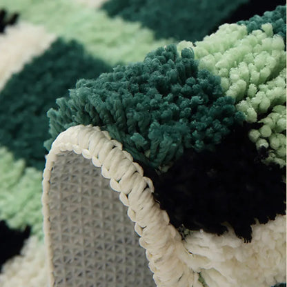 Modern Grid Tufted Badmatta | Veska
