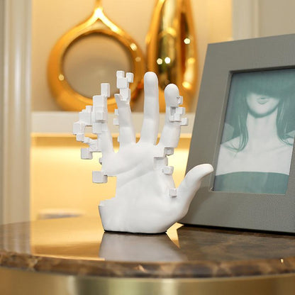 Modern Konstfulla Detaljer Hand Staty Dekor | Veska