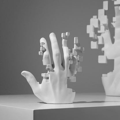 Modern Konstfulla Detaljer Hand Staty Dekor | Veska