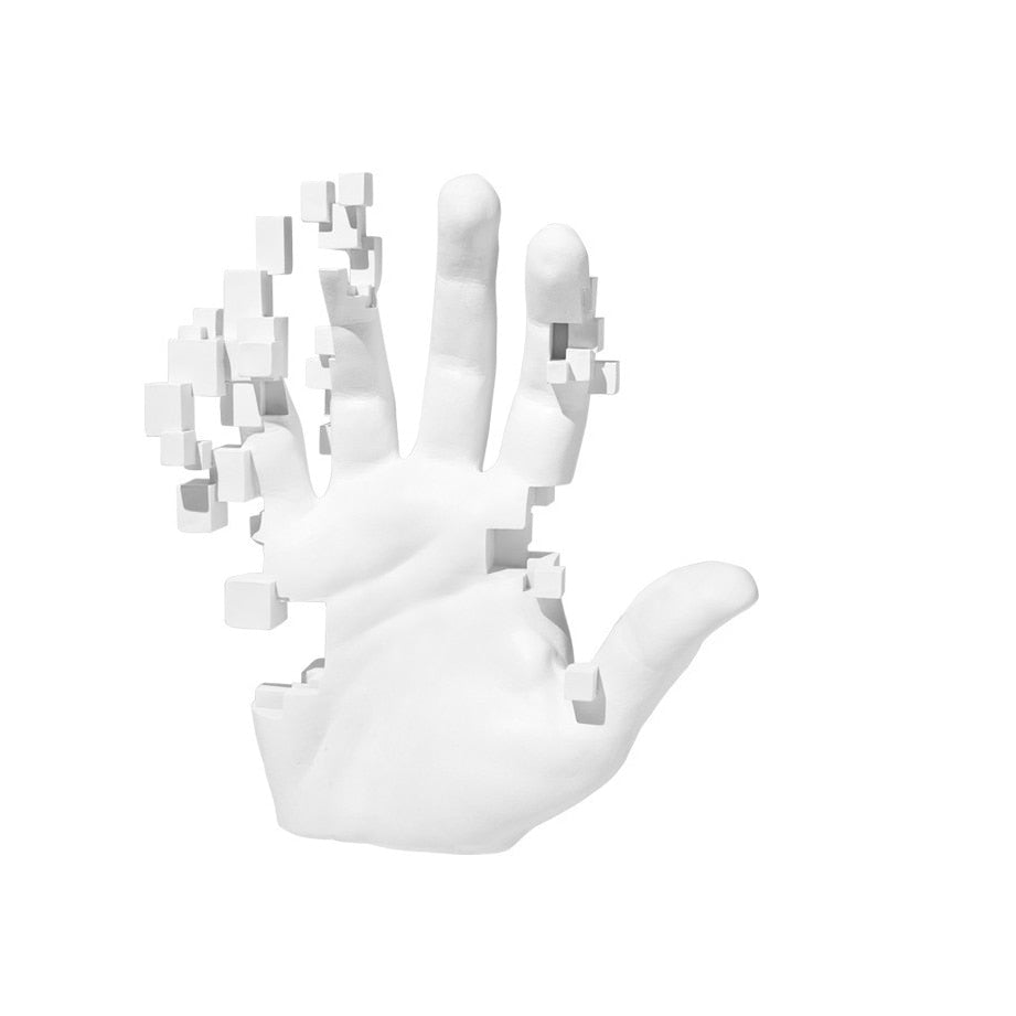 Modern Konstfulla Detaljer Hand Staty Dekor | Veska