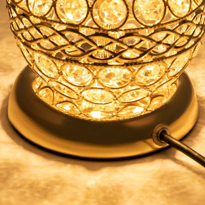 Modern Kristall Lyx Dekorativ Nattduksbord Lampa | Veska