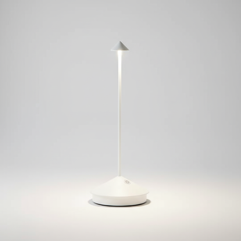 Modern LED Bordslamp - CalmLight | Veska Vit