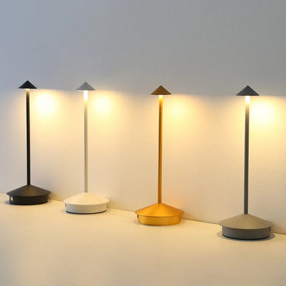 Modern LED bordslampa med touchsensor – Dimbar, Trådlös och Minimalistisk Design | Veska
