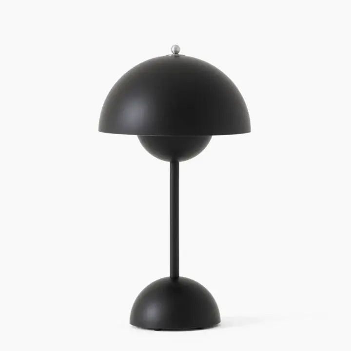 Modern LED Bordslampa – Trådlös och dimbar | Veska Svart