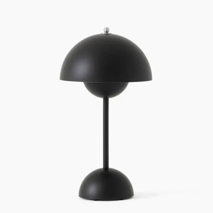 Modern LED Bordslampa – Trådlös och dimbar | Veska Svart