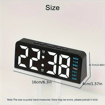 Modern LED hela veckan display nattlampa väckarklocka | Veska