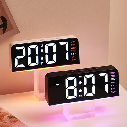 Modern LED hela veckan display nattlampa väckarklocka | Veska