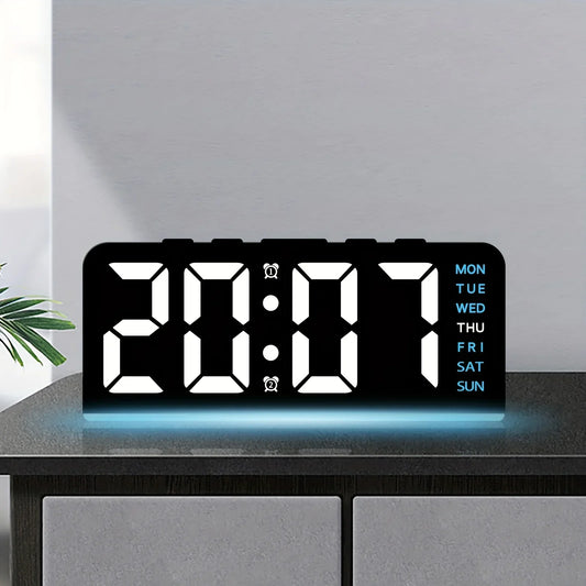 Modern LED hela veckan display nattlampa väckarklocka | Veska