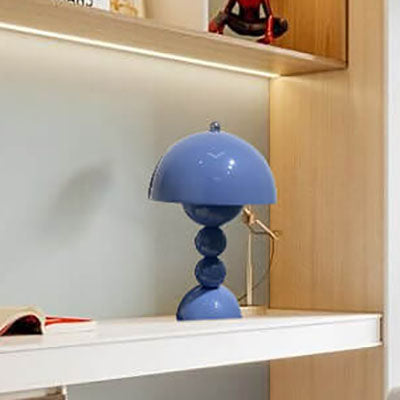 Modern lyx bordslampa tillverkad av grön pumpakeramik med 1 ljus – Idealisk för natt/ vardagsrum/ sovrum/ kontor | Veska
