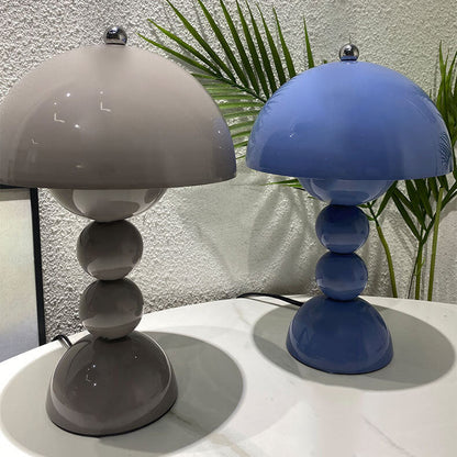 Modern lyx bordslampa tillverkad av grön pumpakeramik med 1 ljus – Idealisk för natt/ vardagsrum/ sovrum/ kontor | Veska Tryckbrytare 110 V-120 V för USA Kanada