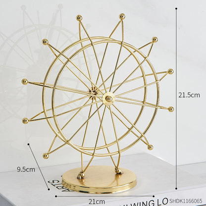 Modern Metall Rotating Hemkontor Dekor | Veska B
