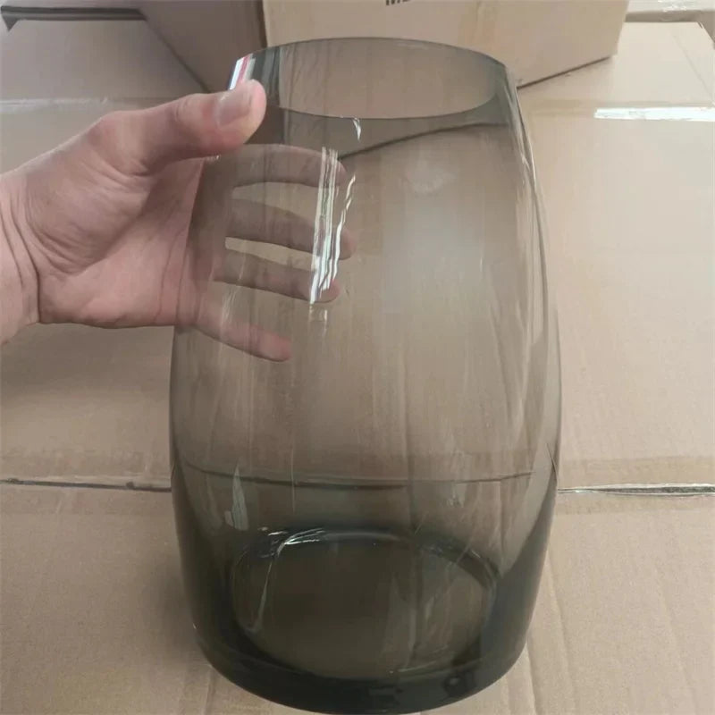 Modern Mikroscen Landskapsglasvas | Veska svart