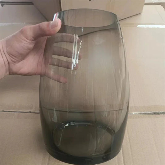 Modern Mikroscen Landskapsglasvas | Veska svart