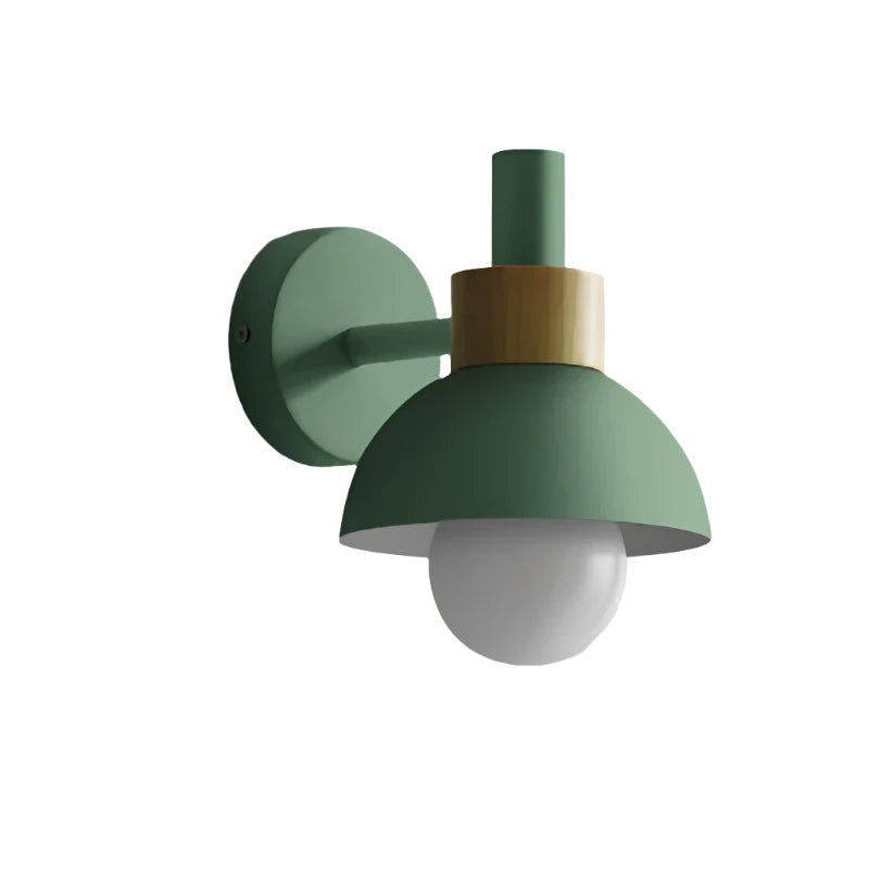 Modern minimalist LED bordslampa Veska Grön