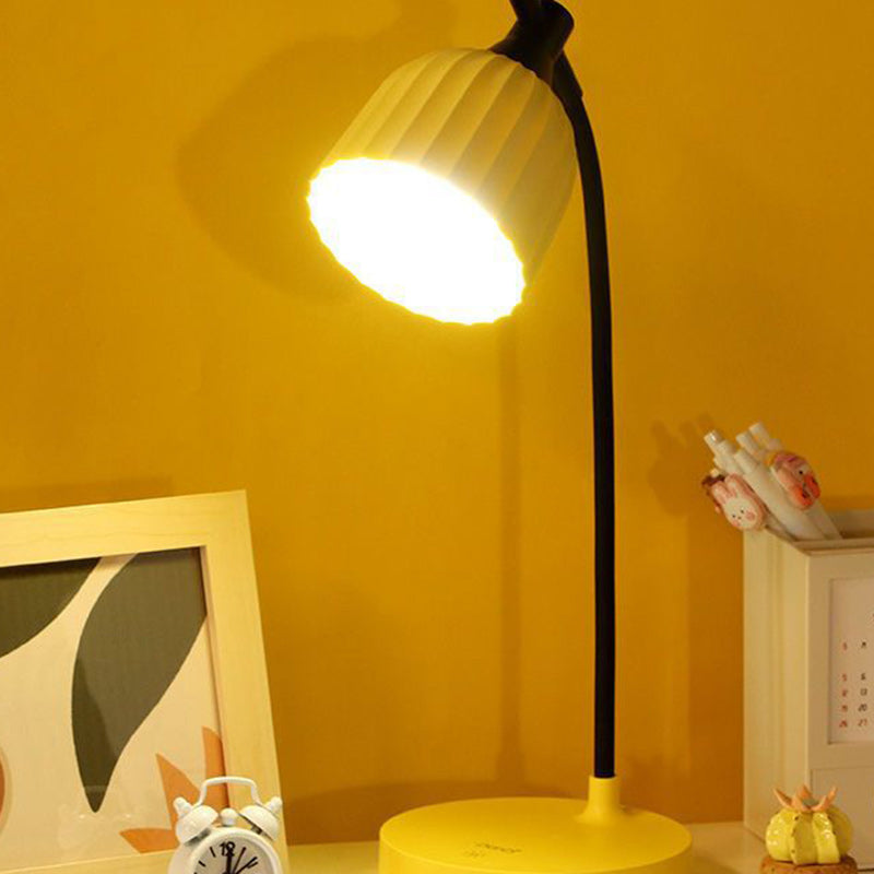 Modern minimalist rund vikbar ABS LED bordsbelysning för vardagsrum | Veska
