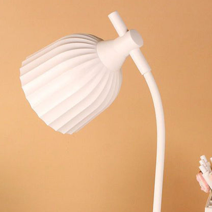 Modern minimalist rund vikbar ABS LED bordsbelysning för vardagsrum | Veska