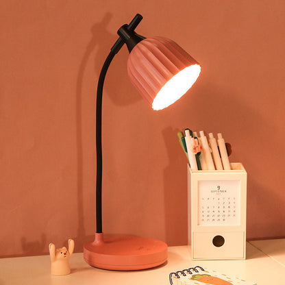 Modern minimalist rund vikbar ABS LED bordsbelysning för vardagsrum | Veska