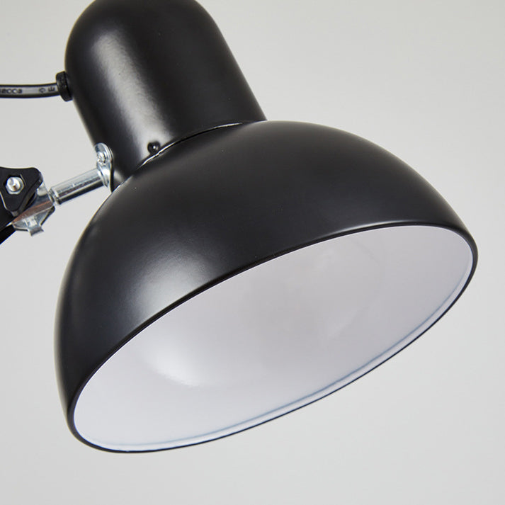 Modern minimalist utdragbar bordslampa med lång arm och klipp gjord av ABS med 1 ljus för sovrummet | Veska