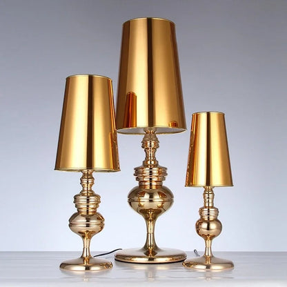 Modern skandinavisk LED bordsbelysning | Veska Guld
