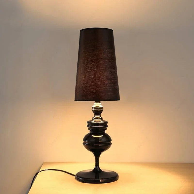 Modern skandinavisk LED bordsbelysning | Veska Svart