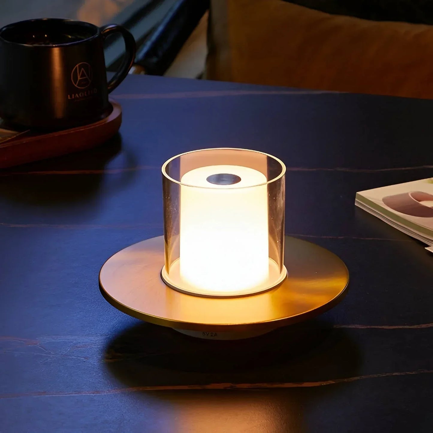 Modern touch control bordslampa | Veska