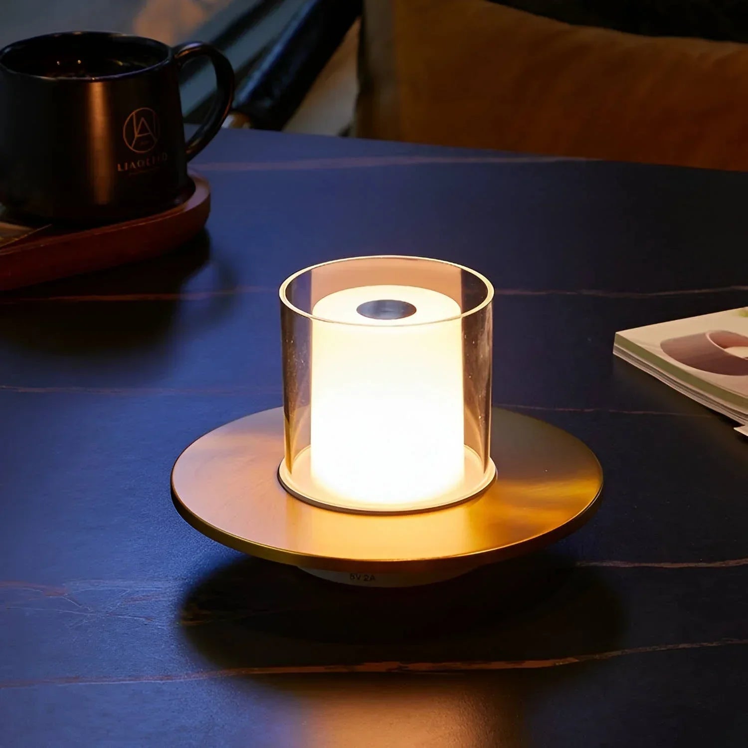 Modern touch control bordslampa | Veska