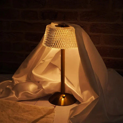 Modern trådlös bordslampa | Veska