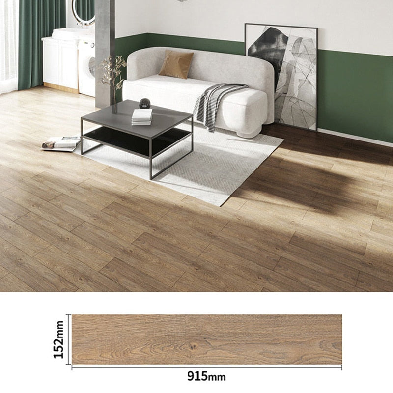 Modern trägräng PVC självhäftande golvklistermärken | Veska 4