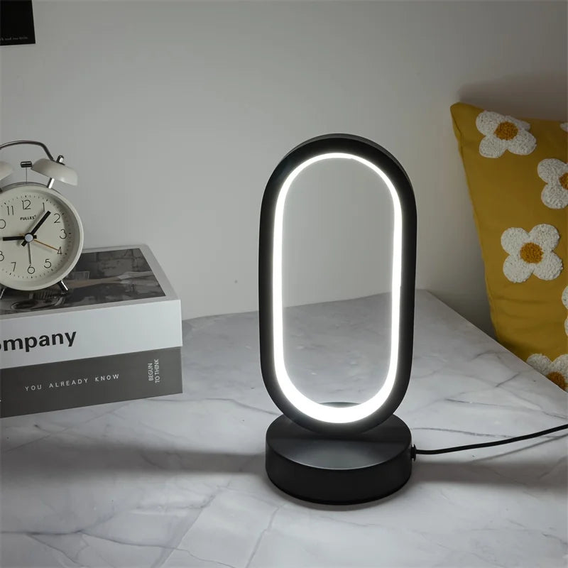 | Modern U-formad LED bordslampa | Veska