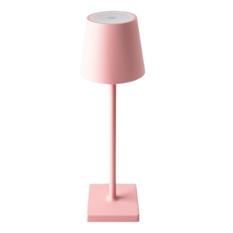 Modern uppladdningsbar LED sladdlös bordslampa | Veska Rosa