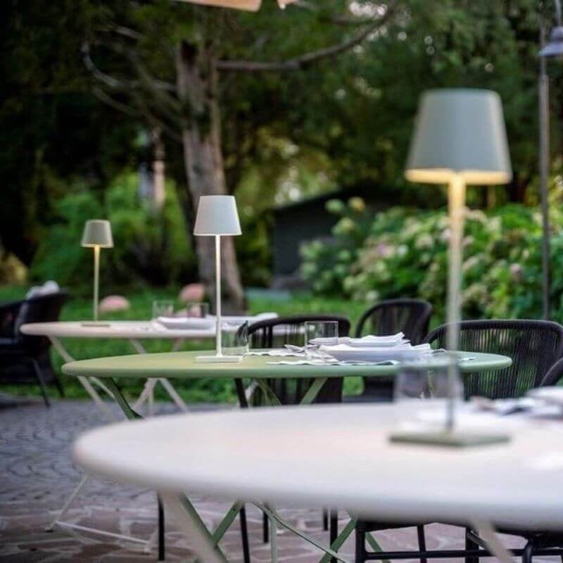 Modern uppladdningsbar LED sladdlös bordslampa | Veska