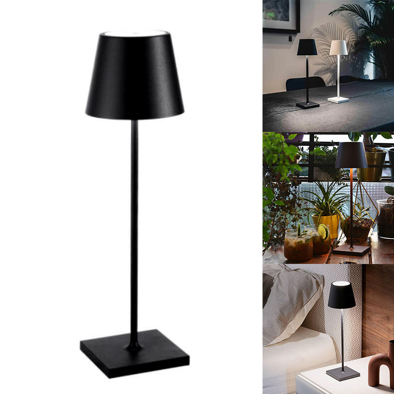 Modern uppladdningsbar LED sladdlös bordslampa | Veska