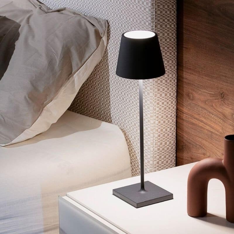 Modern uppladdningsbar LED sladdlös bordslampa | Veska